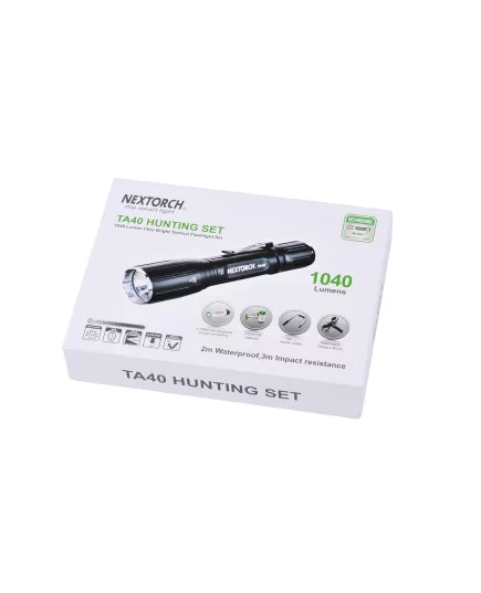 Επαναφορτιζόμενος Φακός Nextorch TA40 Hunting Kit , 17 imageΕπαναφορτιζόμενος Φακός Nextorch TA40 Hunting Kit, 17 image