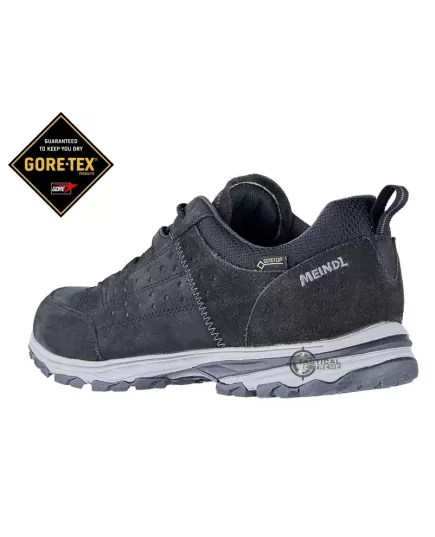 Meindl Durban GTX Leather Black Shoes, Shoe Size: 45