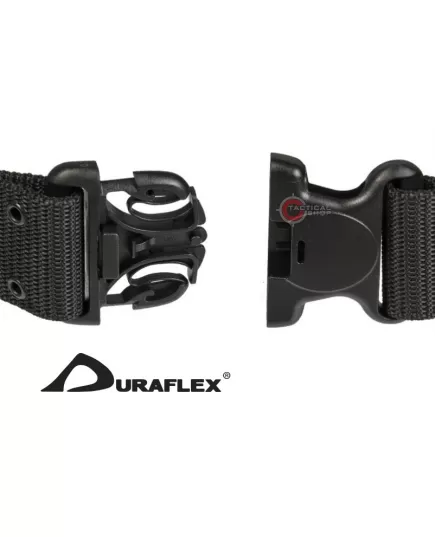 Ζώνη ΑΤ Mil-Tec US LC2 Combat Belt Duraflex Black, Clothes Size: M, 2 image