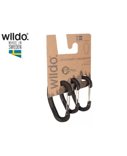 Σετ Carabiner Wildo ABS Black , 2 imageΣετ Carabiner Wildo ABS Black, 2 image