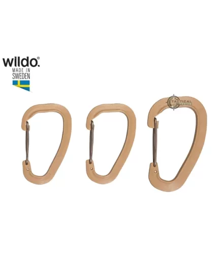 Σετ Carabiner Wildo ABS Coyote , 2 imageΣετ Carabiner Wildo ABS Coyote, 2 image