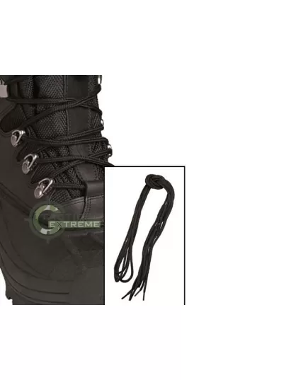 Mil-Tec Black Cotton Shoe Laces 80 cm, 3 image
