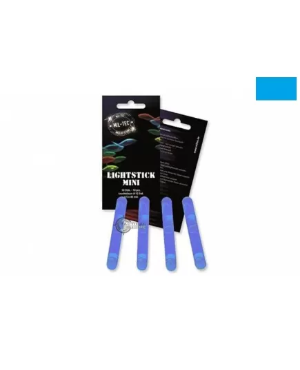 Blue Lightstick Mini 4cm 10 pieces Mil-Tec