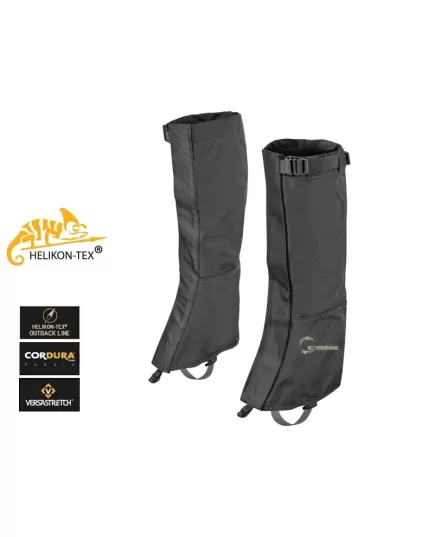 Γκέτες Helikon Snowfall Long Gaiters Cordura Black , 4 imageΓκέτες Helikon Snowfall Long Gaiters Cordura Black, 4 image