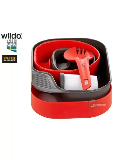 Wildo Camp A Box Duo Complete Red - Dark Grey Wildo Camp A Box Duo Complete Red - Dark Grey