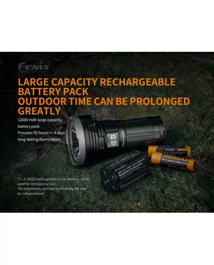 Fenix LR40R Rechargeable 12000 Lumen Flashlight, 9 image