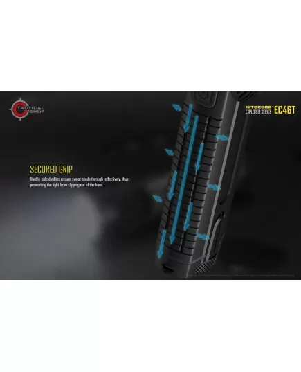 Φακός Led Nitecore Explorer EC4GT 1000 Lumens , 12 imageΦακός Led Nitecore Explorer EC4GT 1000 Lumens, 12 image