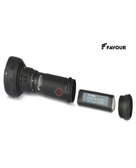 Επαναφορτιζόμενος Φακός Favour Protech T2417 12.000 Lumen , 10 imageΕπαναφορτιζόμενος Φακός Favour Protech T2417 12.000 Lumen, 10 image