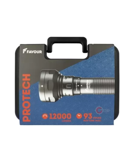 Επαναφορτιζόμενος Φακός Favour Protech T2417 12.000 Lumen , 11 imageΕπαναφορτιζόμενος Φακός Favour Protech T2417 12.000 Lumen, 11 image