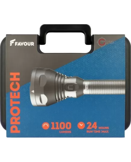 Επαναφορτιζόμενος Φακός Favour Protech T2617 1.100 Lumen , 9 imageΕπαναφορτιζόμενος Φακός Favour Protech T2617 1.100 Lumen, 9 image