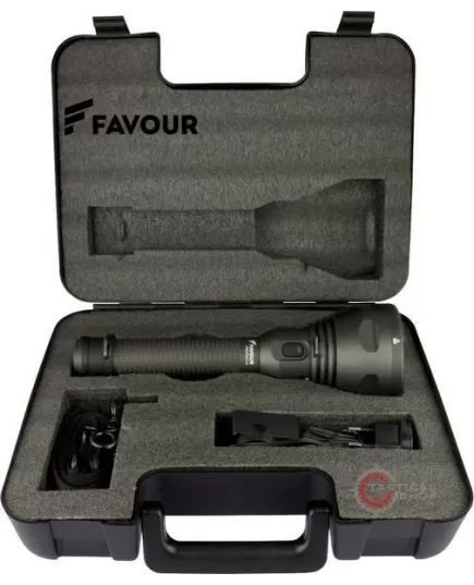 Επαναφορτιζόμενος Φακός Favour Protech T2617 1.100 Lumen , 10 imageΕπαναφορτιζόμενος Φακός Favour Protech T2617 1.100 Lumen, 10 image