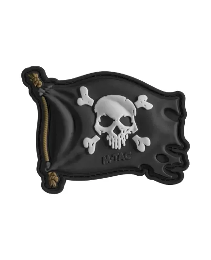 M-Tac Πατσάκι Jolly Roger PVC Black M-Tac Πατσάκι Jolly Roger PVC Black