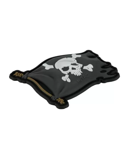M-Tac Πατσάκι Jolly Roger PVC Black , 2 imageM-Tac Πατσάκι Jolly Roger PVC Black, 2 image