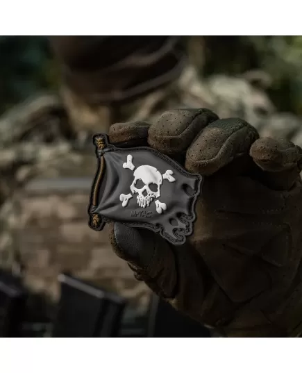 M-Tac Πατσάκι Jolly Roger PVC Black , 7 imageM-Tac Πατσάκι Jolly Roger PVC Black, 7 image