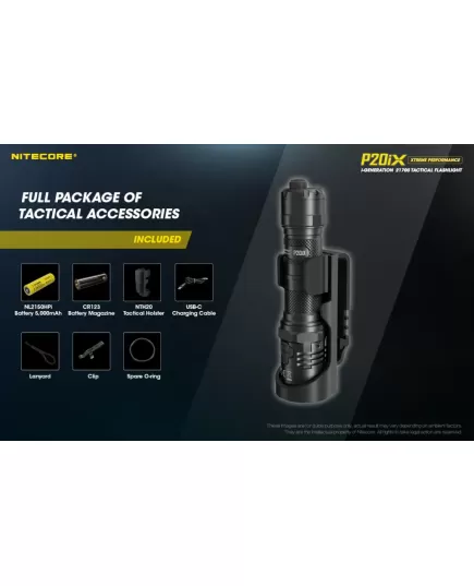 Nitecore Φακός Led Precise P20ix Strobe Ready , 15 imageNitecore Φακός Led Precise P20ix Strobe Ready, 15 image