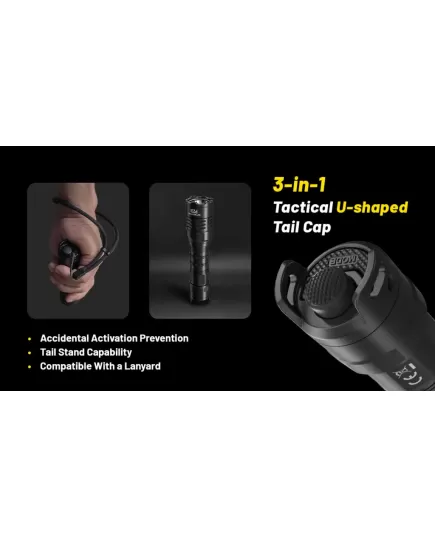 Nitecore Φακός Led Precise P23i Strobe Ready 3000 lumens , 6 imageNitecore Φακός Led Precise P23i Strobe Ready 3000 lumens, 6 image