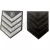 Police Patch 3D Police Insignia Sergeant to be Promoted (For Arm) Low Vis, 2 image