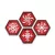 5.11 Snowflake Ninja Star Ptch